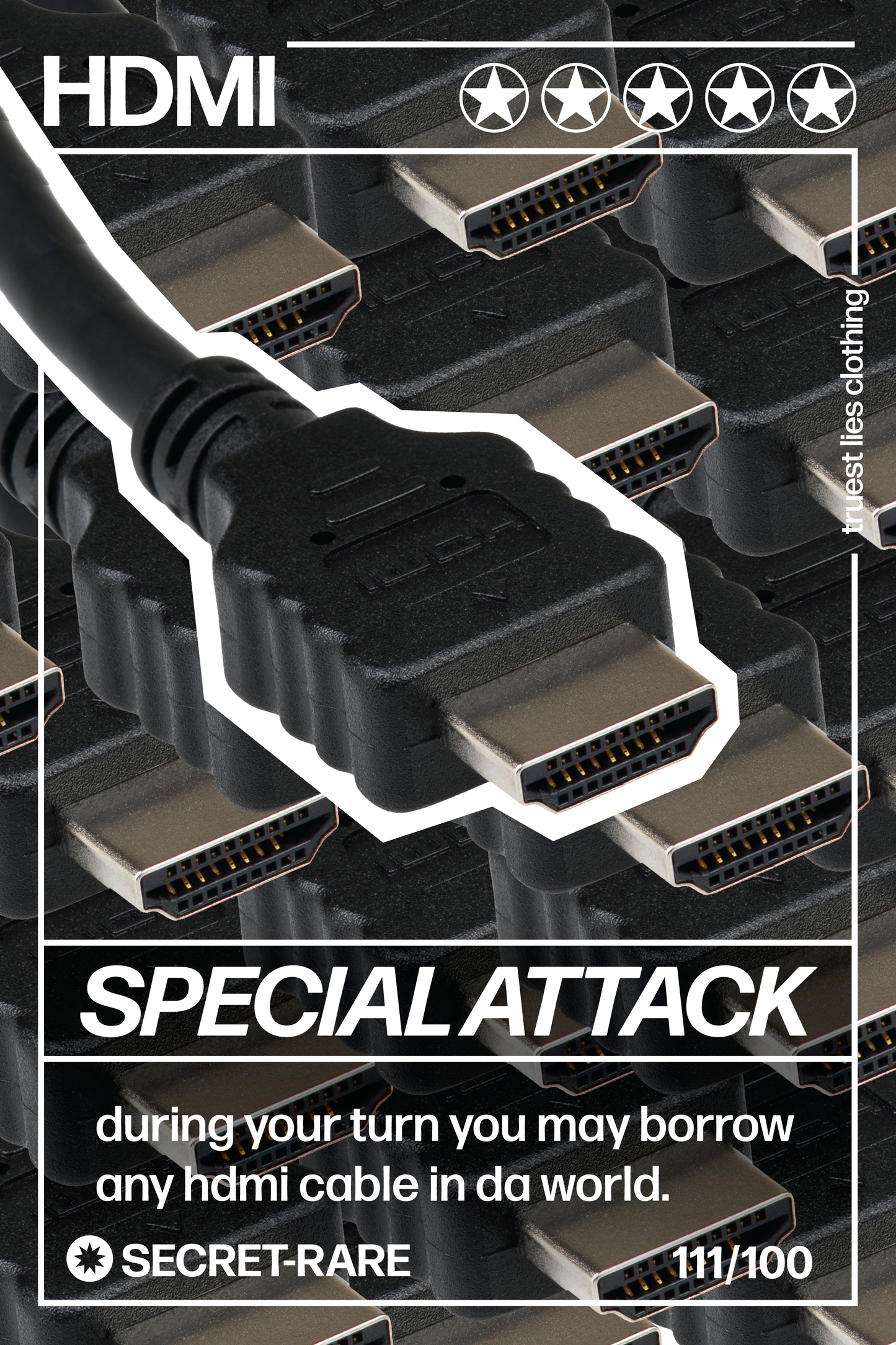 HDMI Holographic Sticker