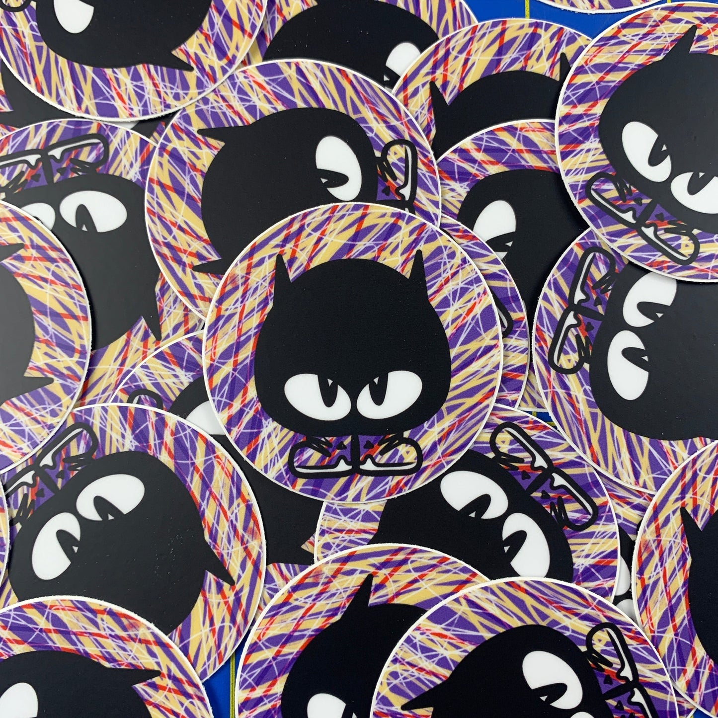 Chibibibi (Alien) Glitter Stickers