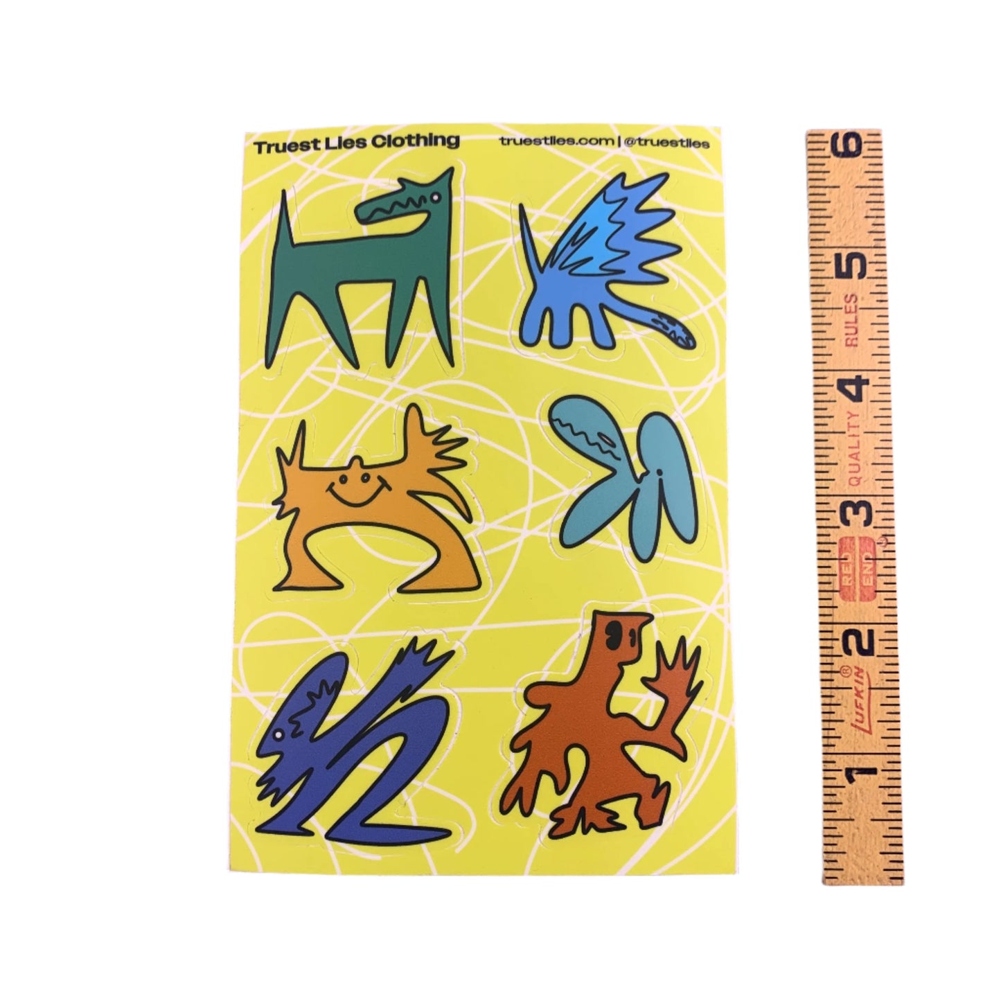 Doodle Friends Sticker Sheet