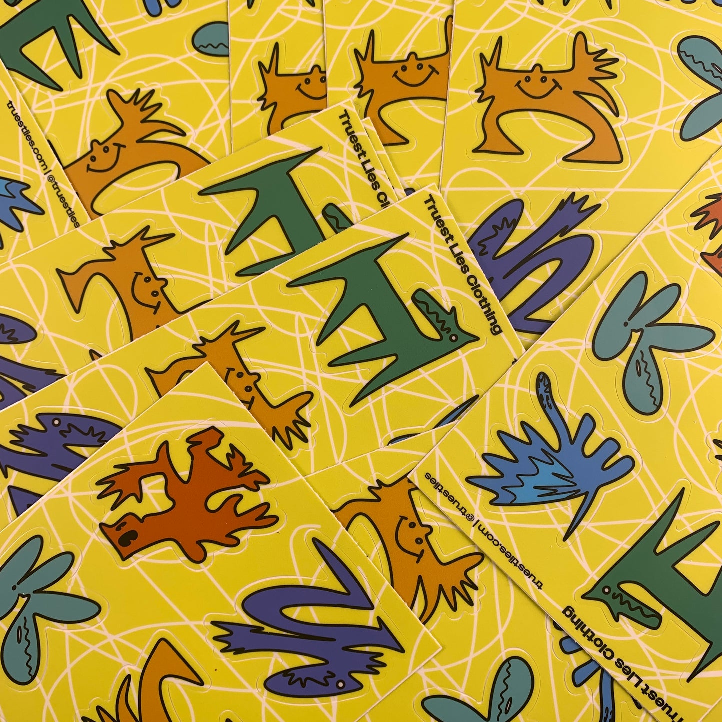 Doodle Friends Sticker Sheet