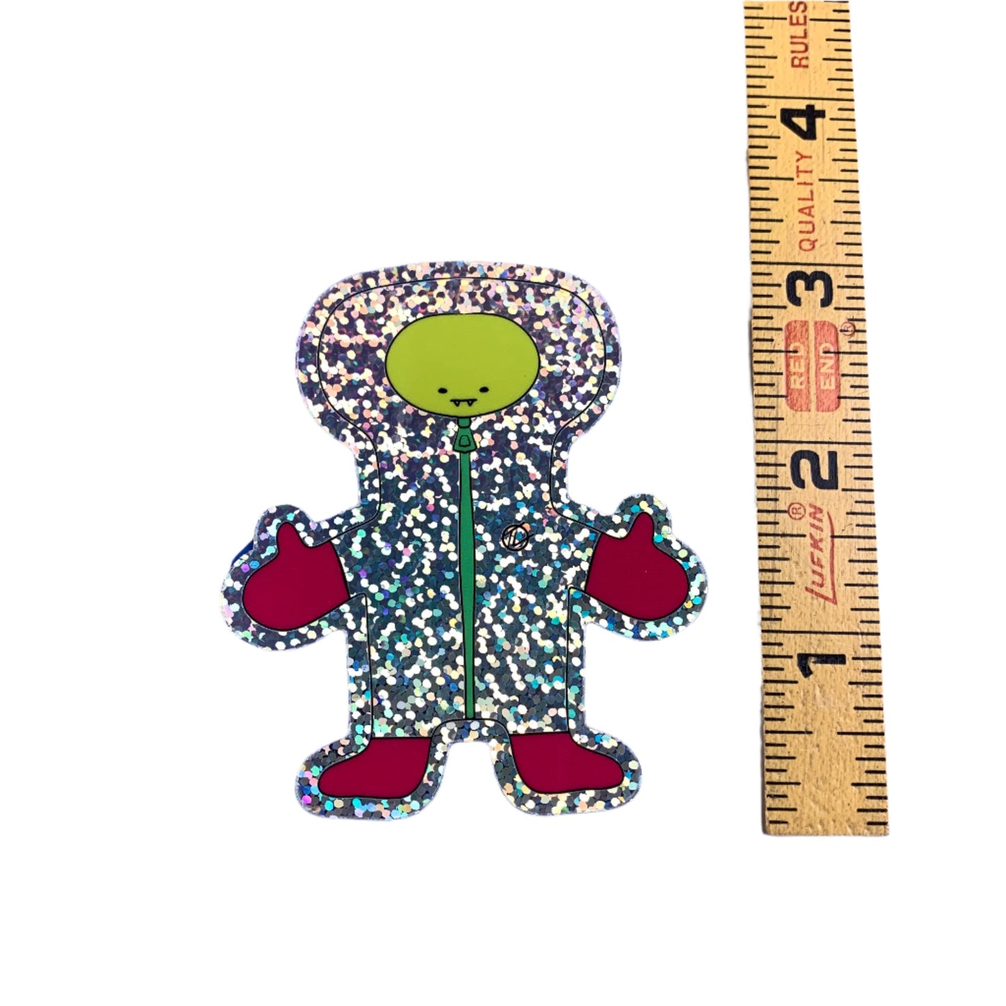 Gerome 00101 (Alien) Glitter Stickers