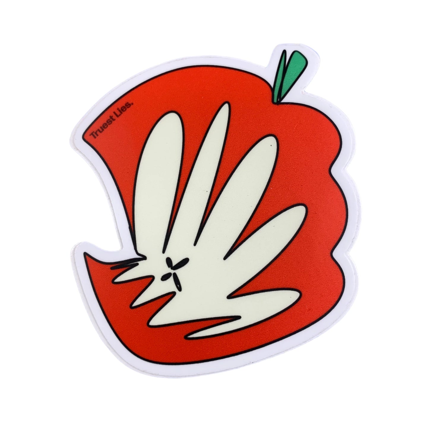 Rad Apple Sticker