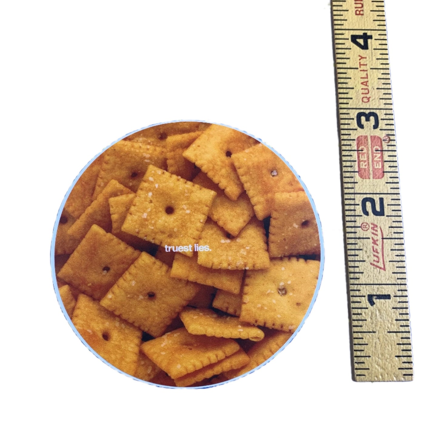 Orange Crackers Sticker