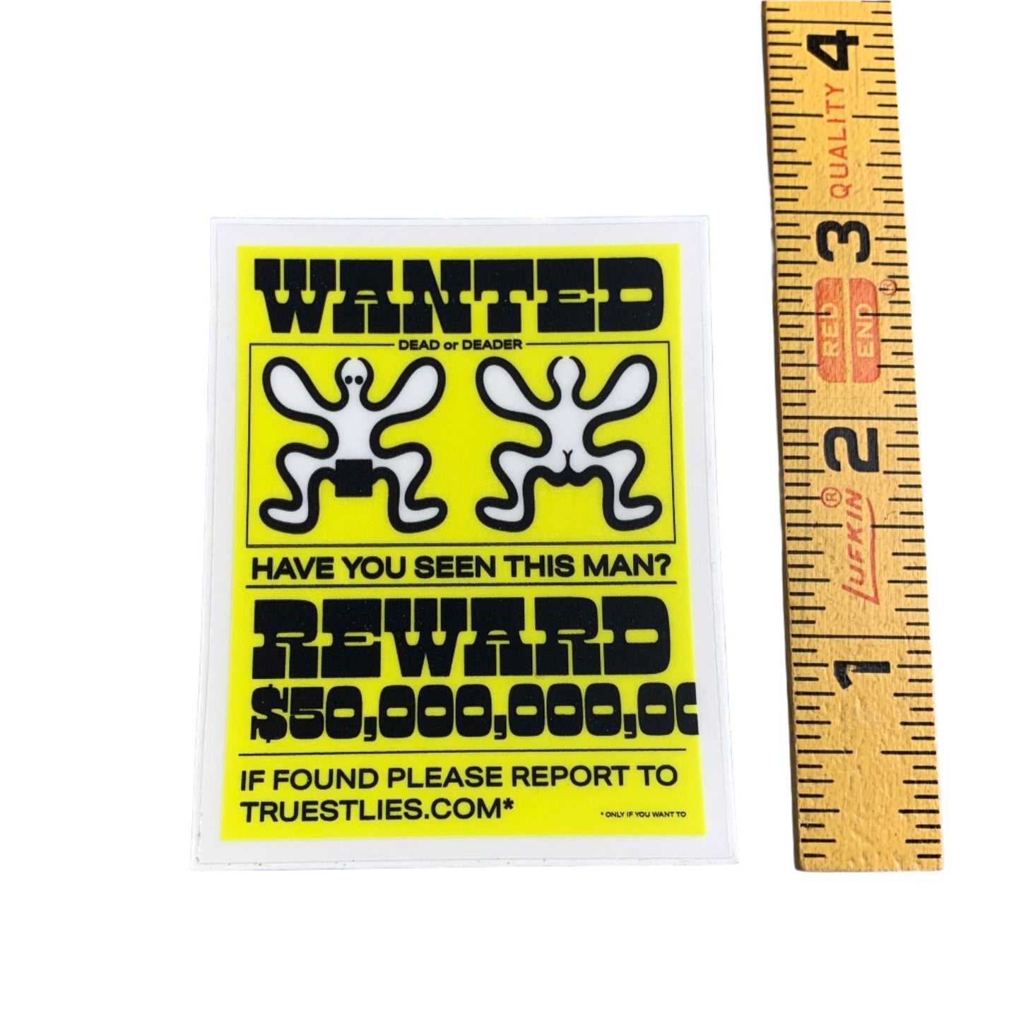 WANTED Sticker