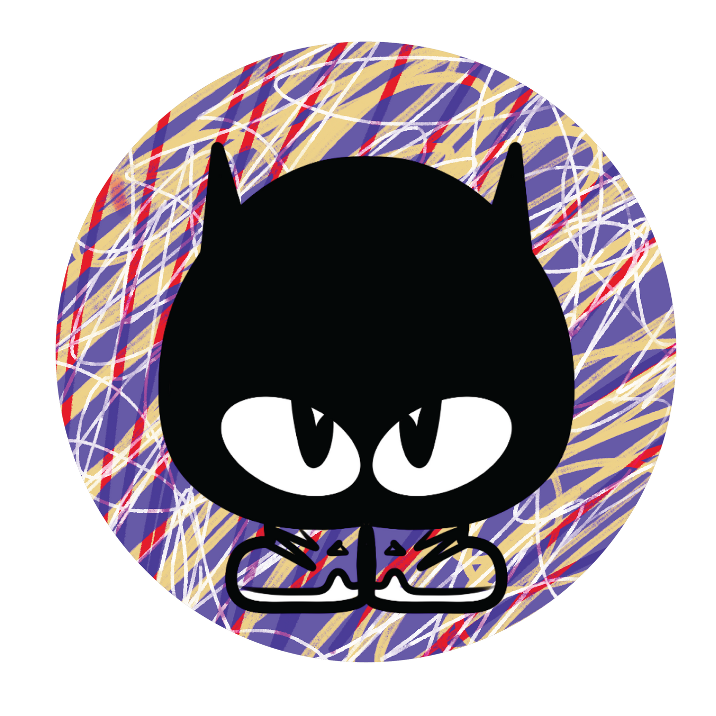 Chibibibi (Alien) Glitter Stickers