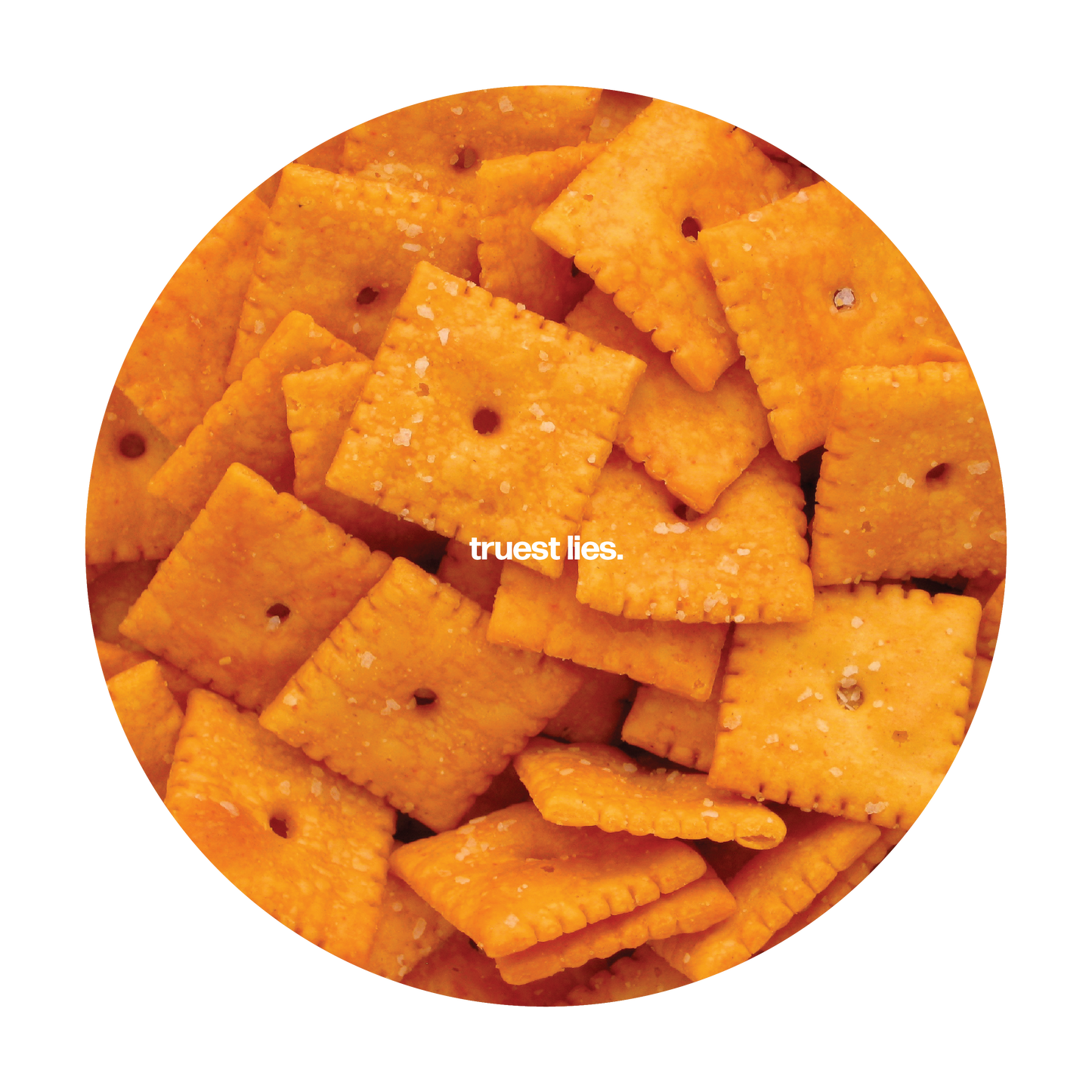 Orange Crackers Sticker