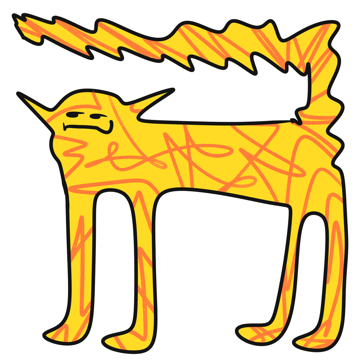 It's The Cat Sticker