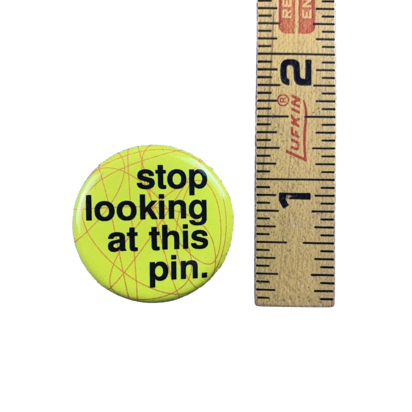 Stop Looking at This Pin Pin