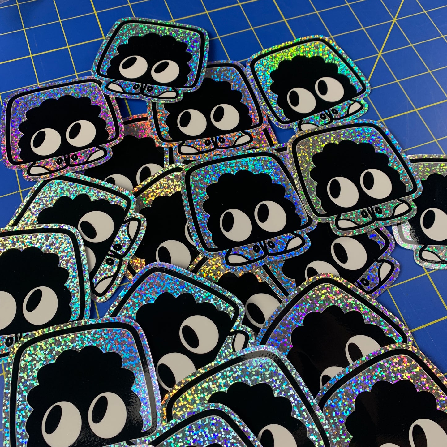 Gorb (Alien) Glitter Stickers